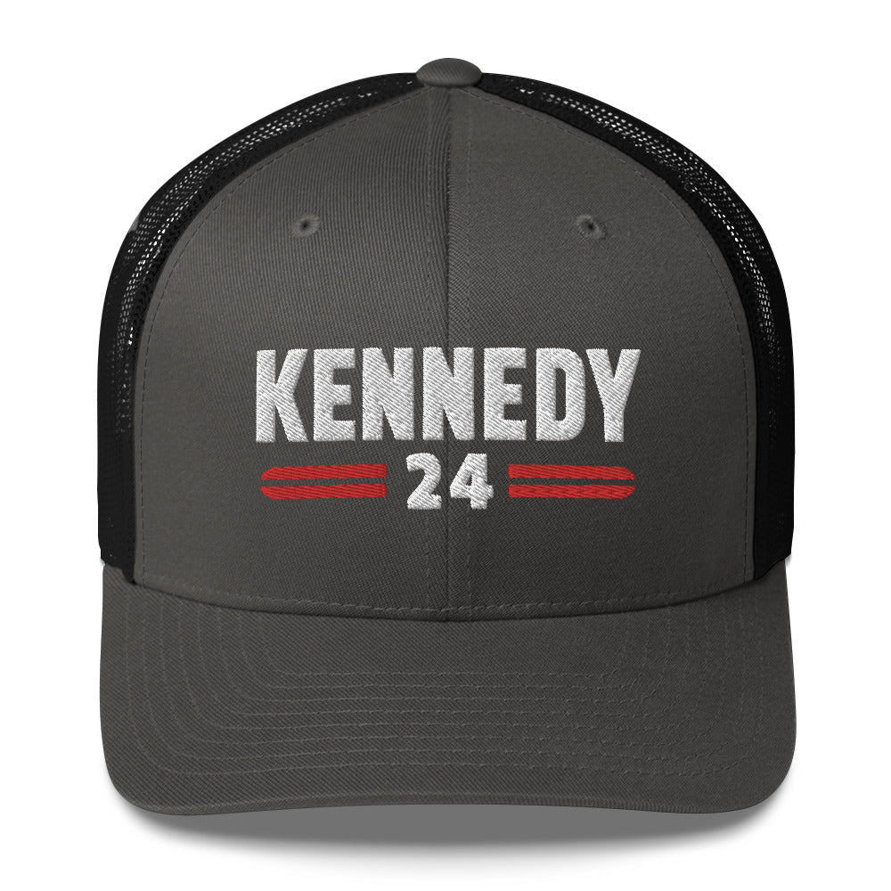 Kennedy Classic Embroidered Trucker Hat - TEAM KENNEDY. All rights reserved