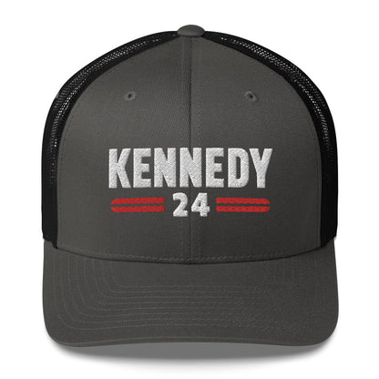 Kennedy Classic Embroidered Trucker Hat - TEAM KENNEDY. All rights reserved