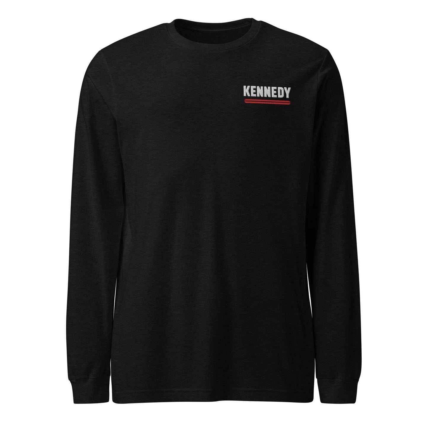 Kennedy Classic Embroidered Unisex Long Sleeve Tee - Team Kennedy Official Merchandise