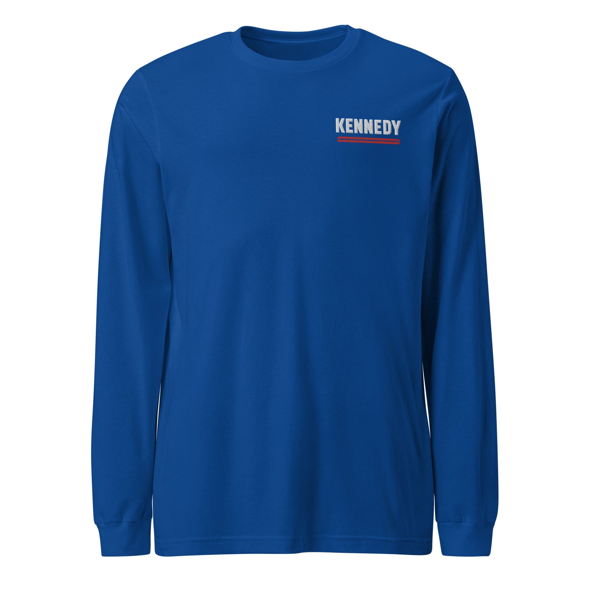 Kennedy Classic Embroidered Unisex Long Sleeve Tee - Team Kennedy Official Merchandise