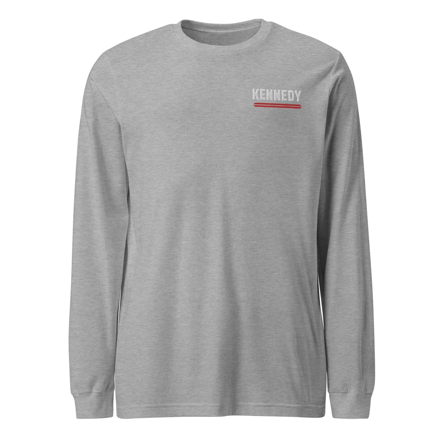 Kennedy Classic Embroidered Unisex Long Sleeve Tee - Team Kennedy Official Merchandise