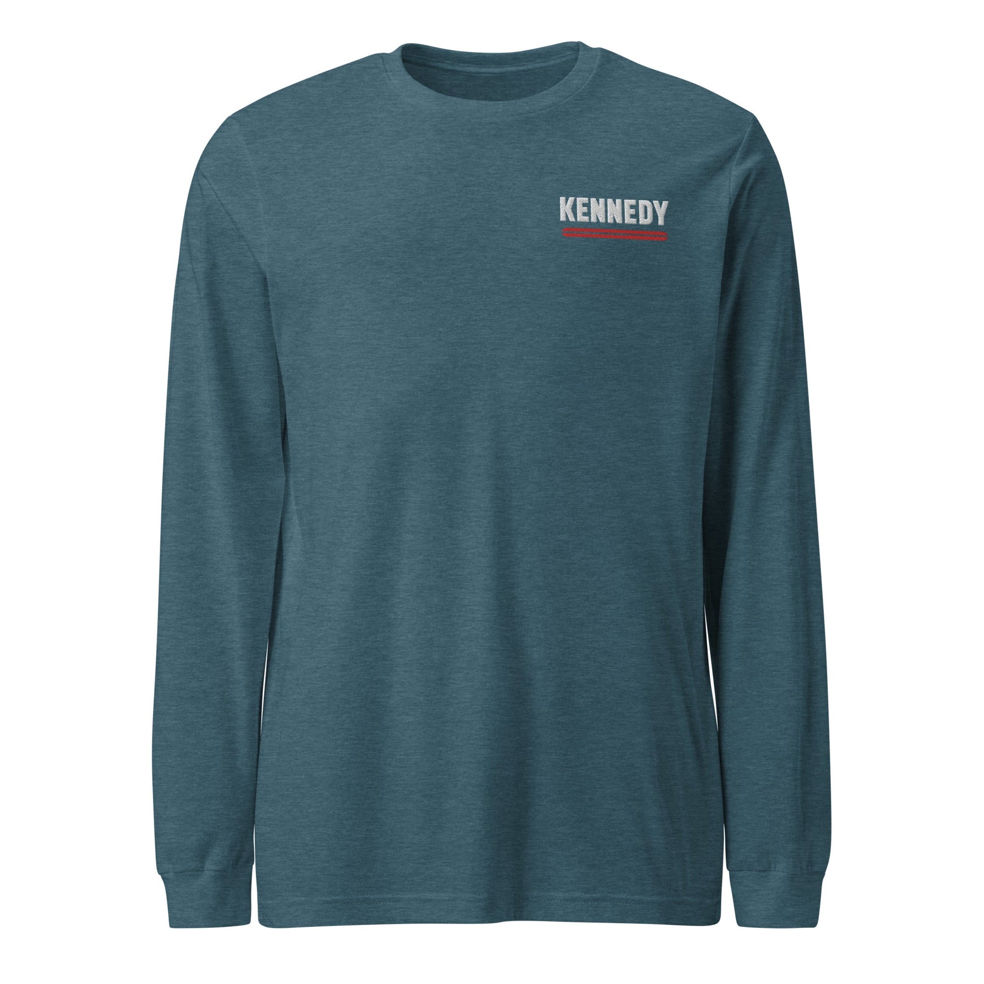 Kennedy Classic Embroidered Unisex Long Sleeve Tee - Team Kennedy Official Merchandise