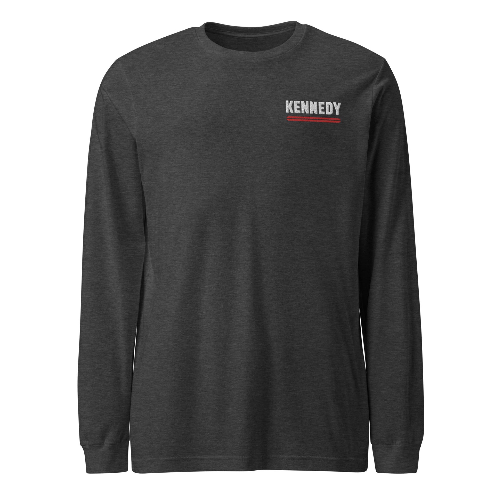 Kennedy Classic Embroidered Unisex Long Sleeve Tee - Team Kennedy Official Merchandise