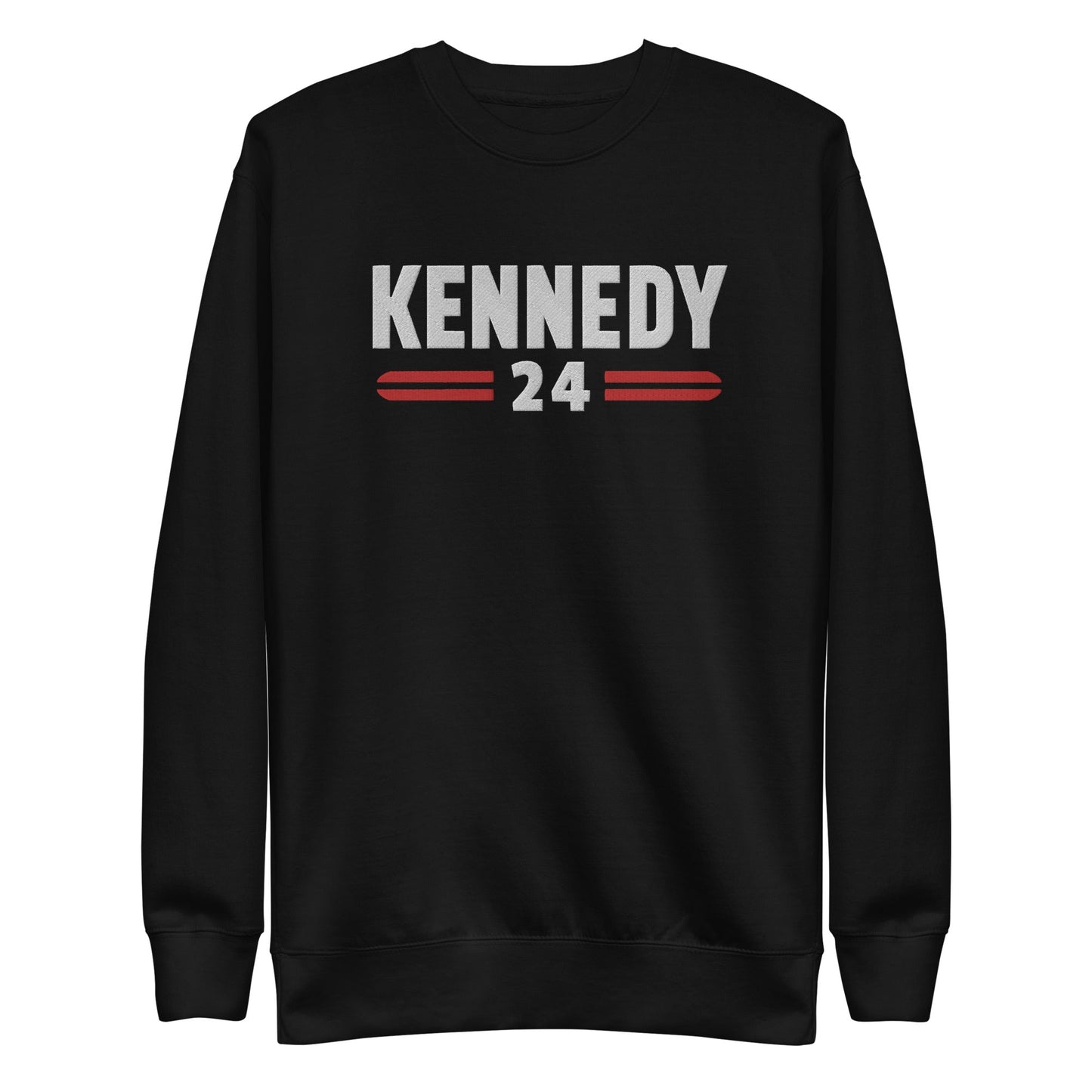 Kennedy Classic Embroidered Unisex Premium Sweatshirt - TEAM KENNEDY. All rights reserved