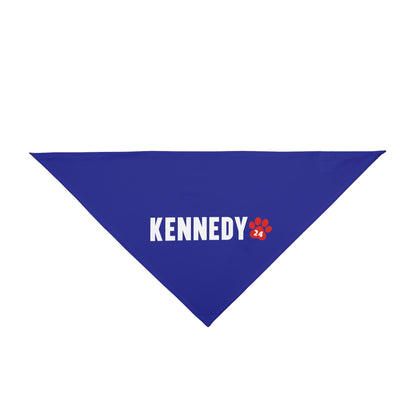 Kennedy Classic Pet Bandana in Blue - TEAM KENNEDY. All rights reserved