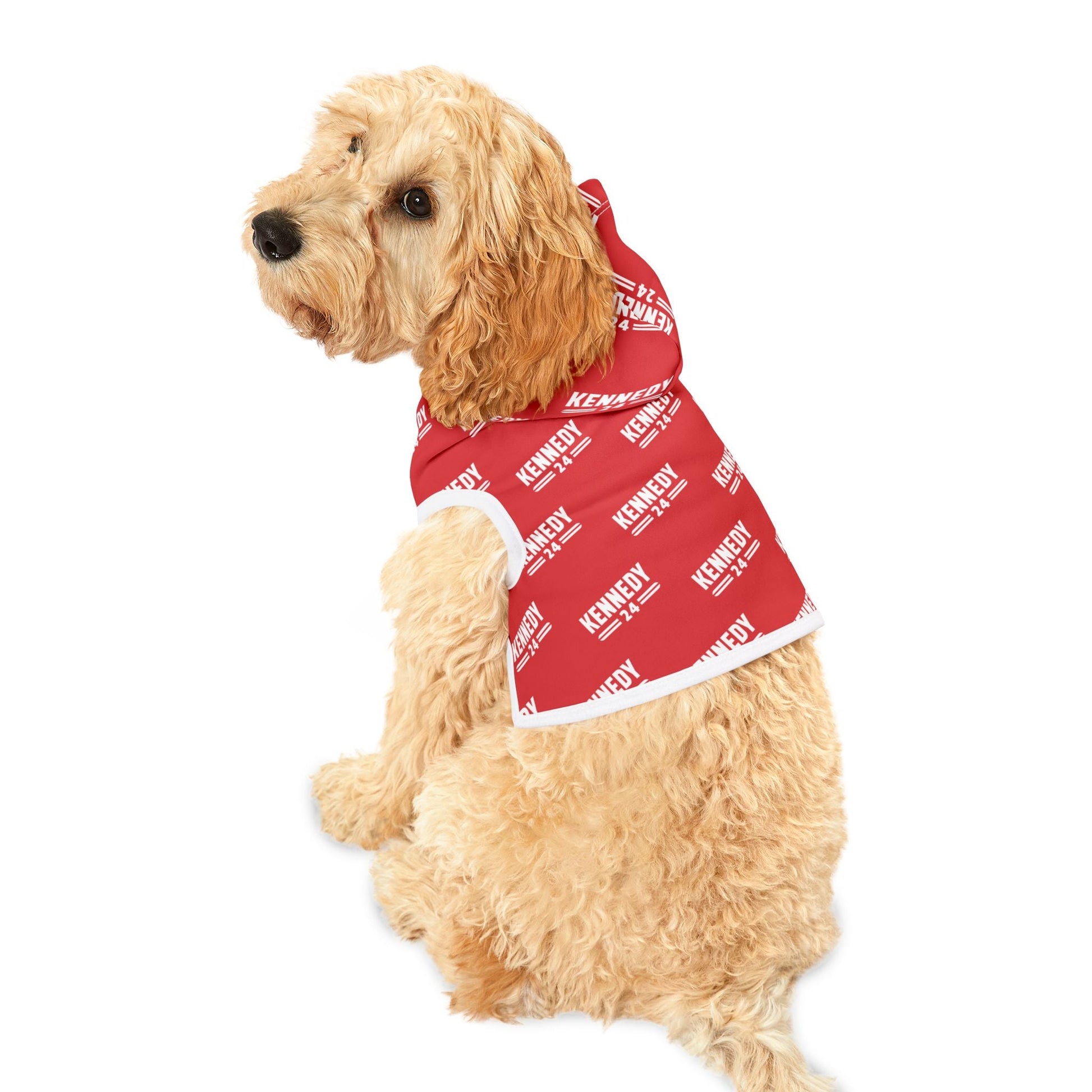 Kennedy Classic Pet Hoodie | Red - Team Kennedy Official Merchandise