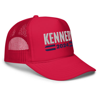 Kennedy Classic Surf Foam Trucker Hat - TEAM KENNEDY. All rights reserved