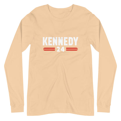 Kennedy Classic Unisex Long Sleeve Tee - TEAM KENNEDY. All rights reserved