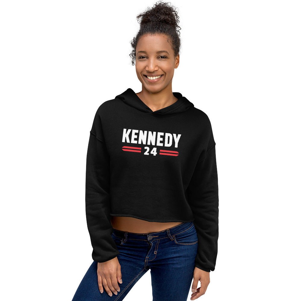 Kennedy Classic Women's Cropped Hoodie - TEAM KENNEDY. All rights reserved