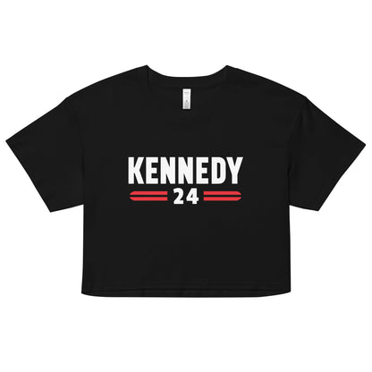 Kennedy Classic Women's Cropped Tee - TEAM KENNEDY. All rights reserved