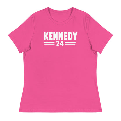 Kennedy Classic Women's Relaxed Tee - TEAM KENNEDY. All rights reserved