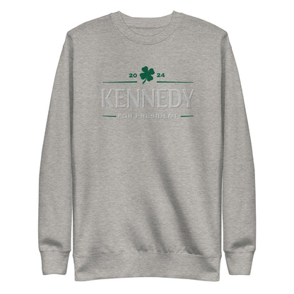 Kennedy Clover Embroidered Unisex Premium Sweatshirt - TEAM KENNEDY. All rights reserved