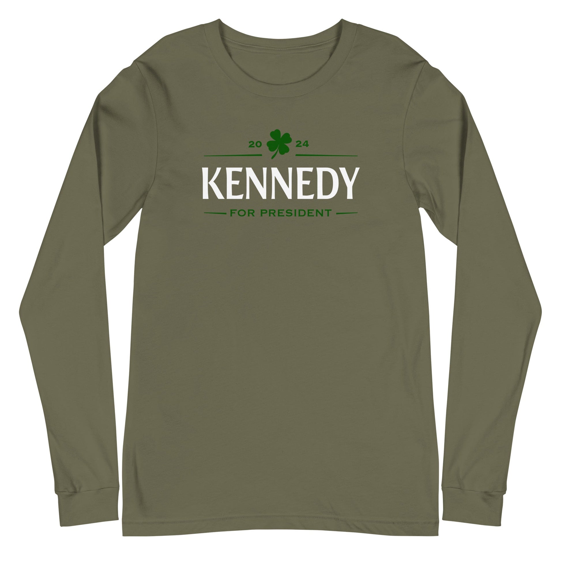 Kennedy Clover Unisex Long Sleeve Tee - TEAM KENNEDY. All rights reserved