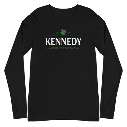 Kennedy Clover Unisex Long Sleeve Tee - TEAM KENNEDY. All rights reserved