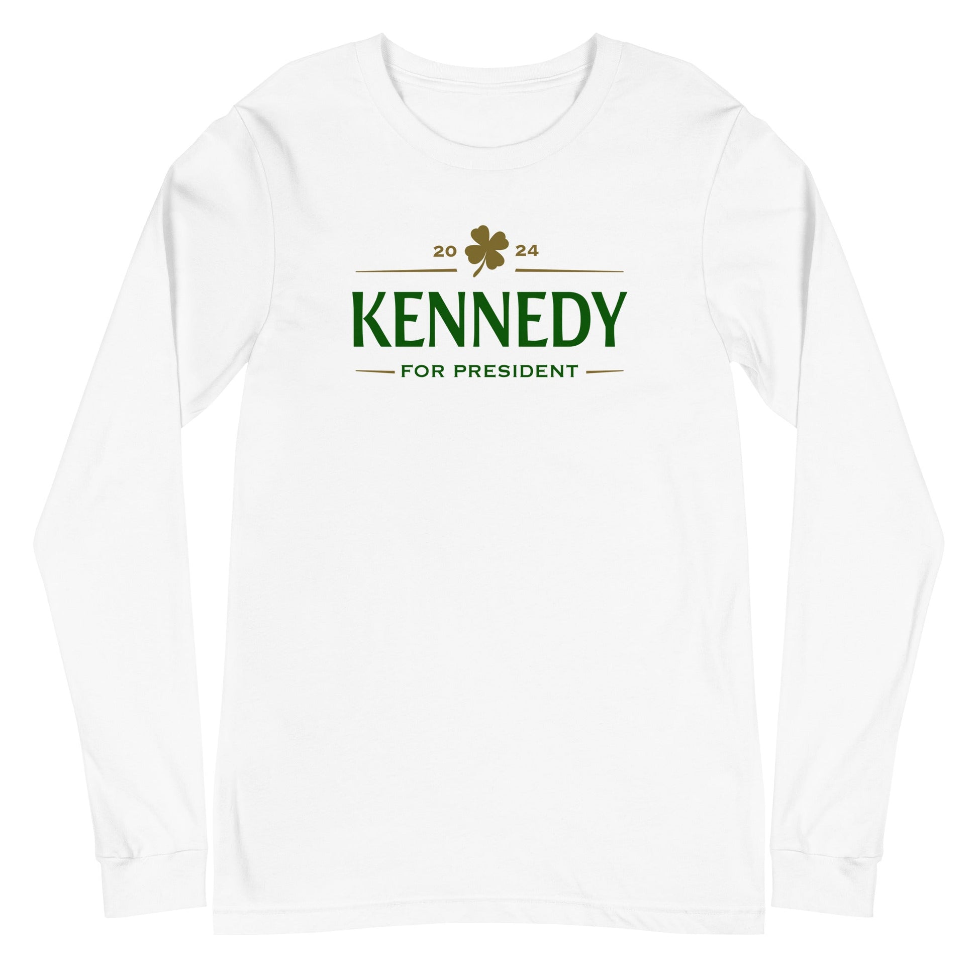 Kennedy Clover Unisex Long Sleeve Tee - TEAM KENNEDY. All rights reserved