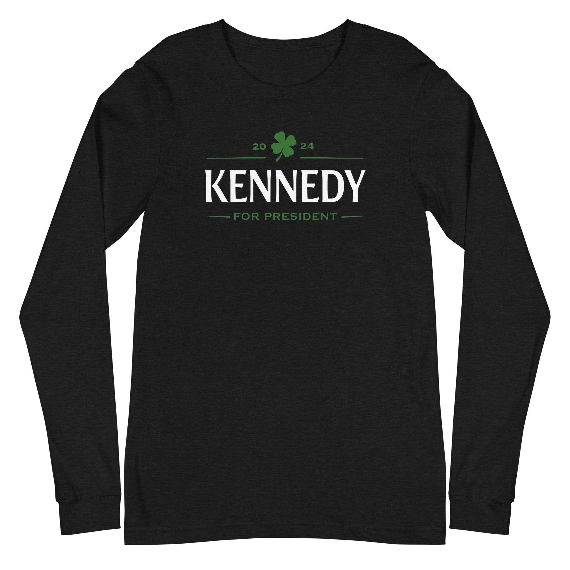 Kennedy Clover Unisex Long Sleeve Tee - TEAM KENNEDY. All rights reserved