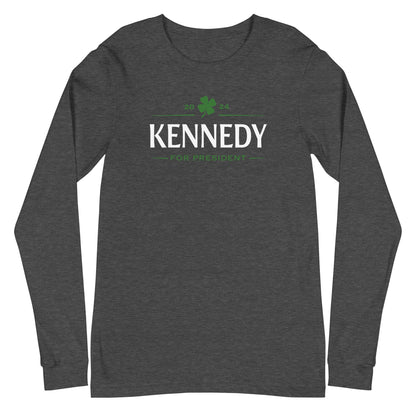 Kennedy Clover Unisex Long Sleeve Tee - TEAM KENNEDY. All rights reserved