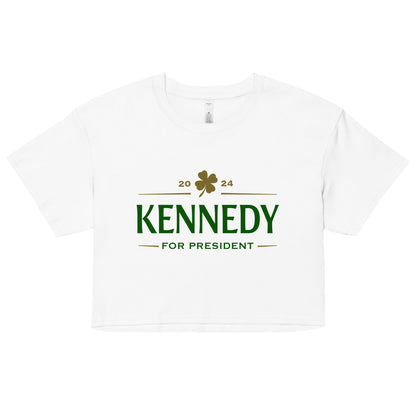 Kennedy Clover Women’s Crop Top - TEAM KENNEDY. All rights reserved