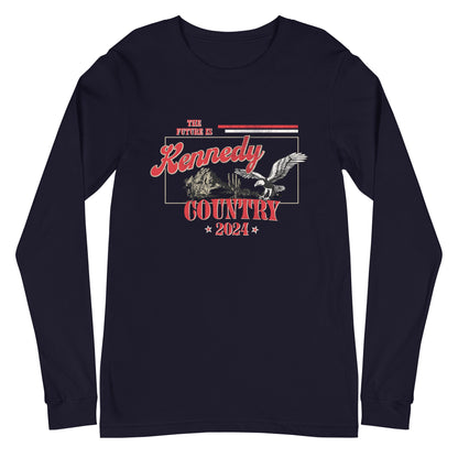 Kennedy Country Unisex Long Sleeve Tee - TEAM KENNEDY. All rights reserved