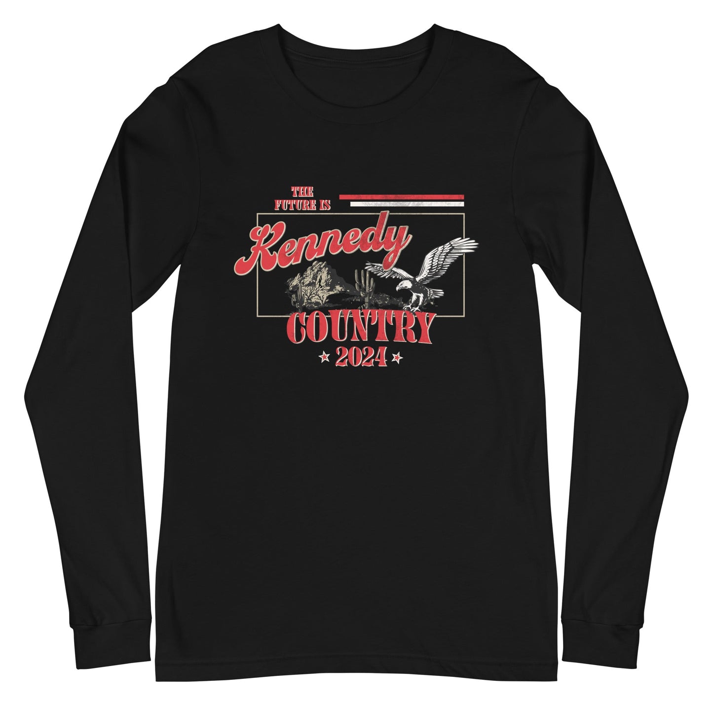 Kennedy Country Unisex Long Sleeve Tee - TEAM KENNEDY. All rights reserved