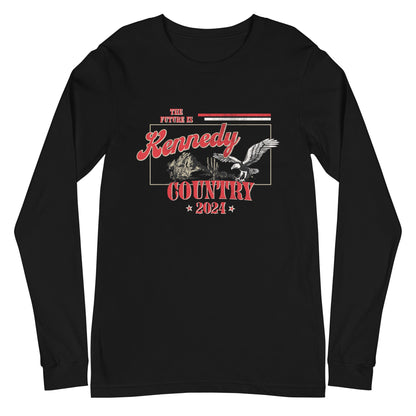 Kennedy Country Unisex Long Sleeve Tee - TEAM KENNEDY. All rights reserved