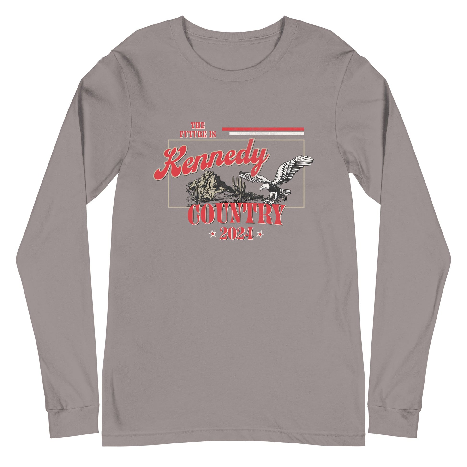 Kennedy Country Unisex Long Sleeve Tee - TEAM KENNEDY. All rights reserved