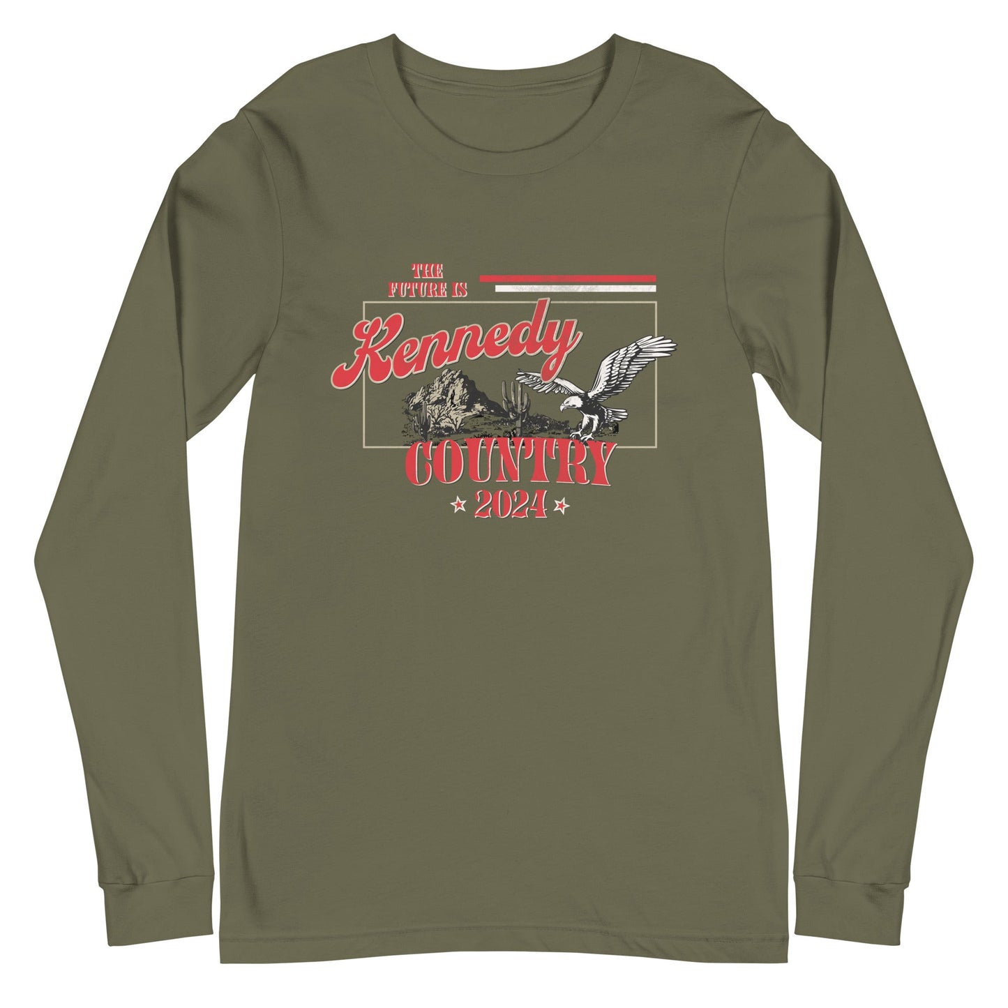 Kennedy Country Unisex Long Sleeve Tee - TEAM KENNEDY. All rights reserved