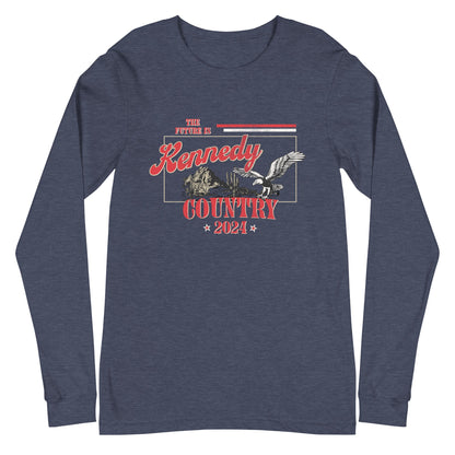 Kennedy Country Unisex Long Sleeve Tee - TEAM KENNEDY. All rights reserved