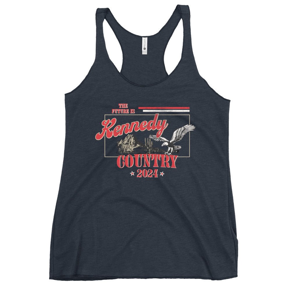 Kennedy Country Women's Racerback Tank - TEAM KENNEDY. All rights reserved