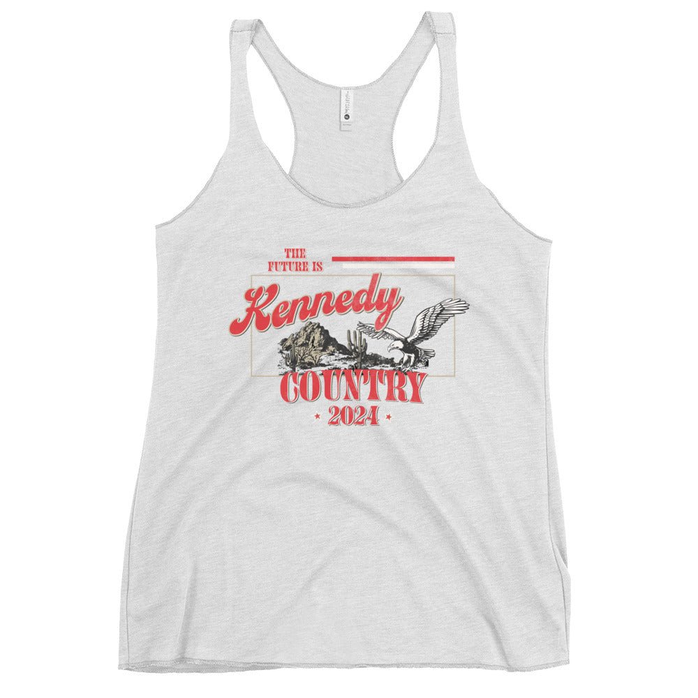 Kennedy Country Women's Racerback Tank - TEAM KENNEDY. All rights reserved