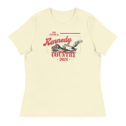 Kennedy Country Women's Relaxed Tee - TEAM KENNEDY. All rights reserved