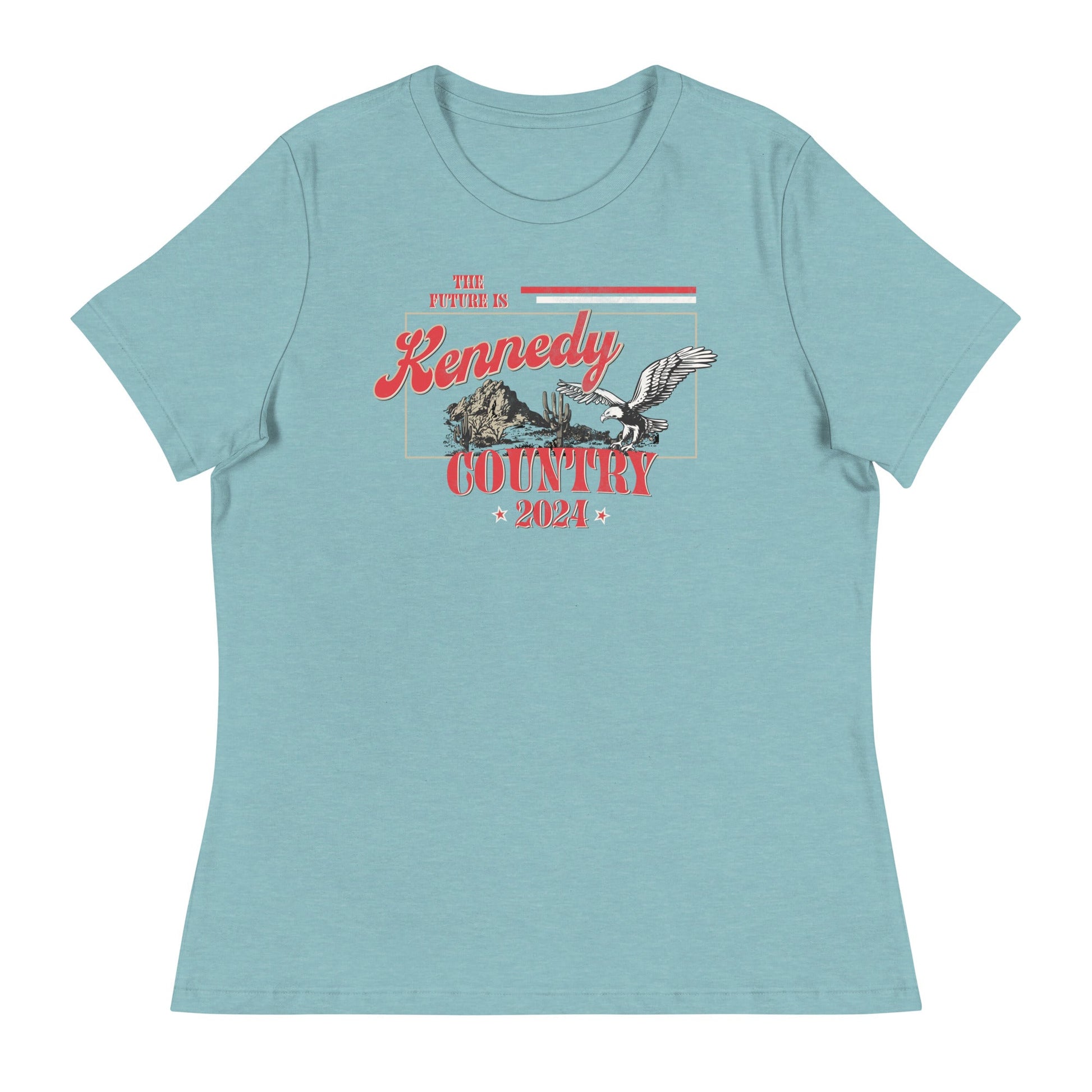 Kennedy Country Women's Relaxed Tee - TEAM KENNEDY. All rights reserved