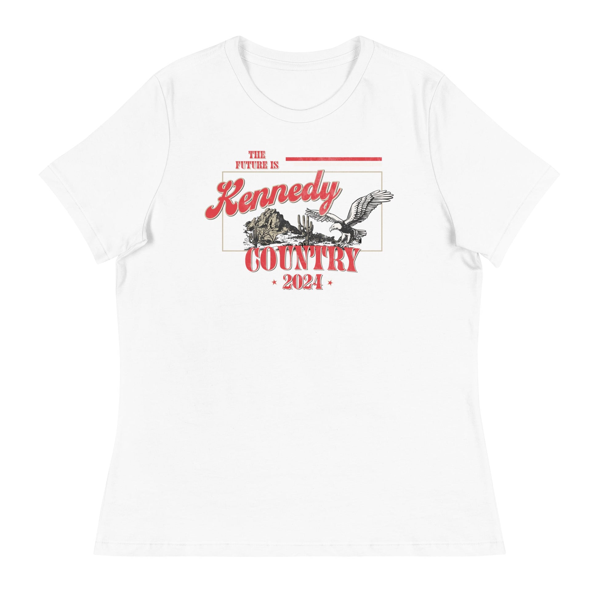 Kennedy Country Women's Relaxed Tee - TEAM KENNEDY. All rights reserved