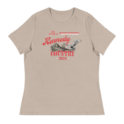 Kennedy Country Women's Relaxed Tee - TEAM KENNEDY. All rights reserved