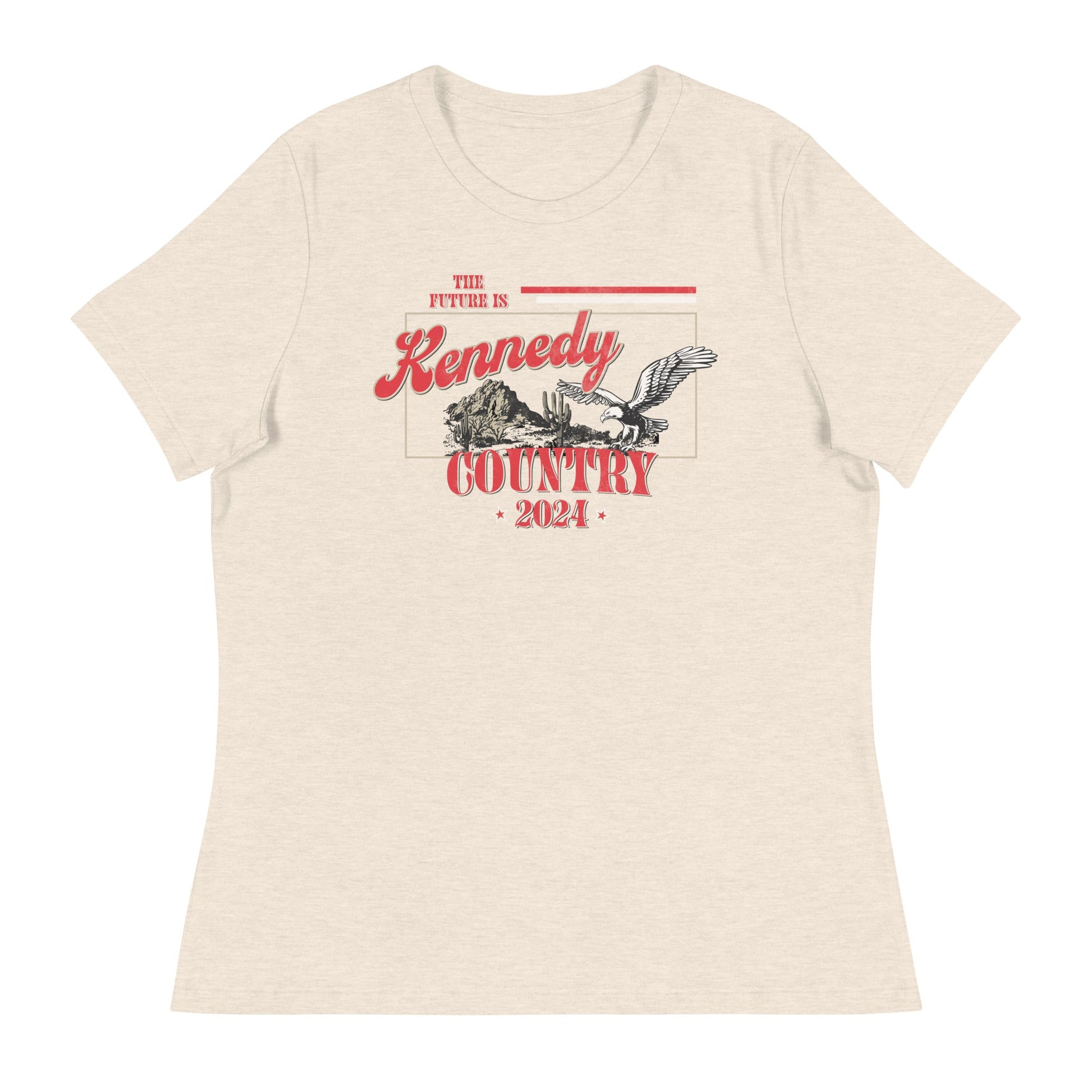 Kennedy Country Women's Relaxed Tee - TEAM KENNEDY. All rights reserved