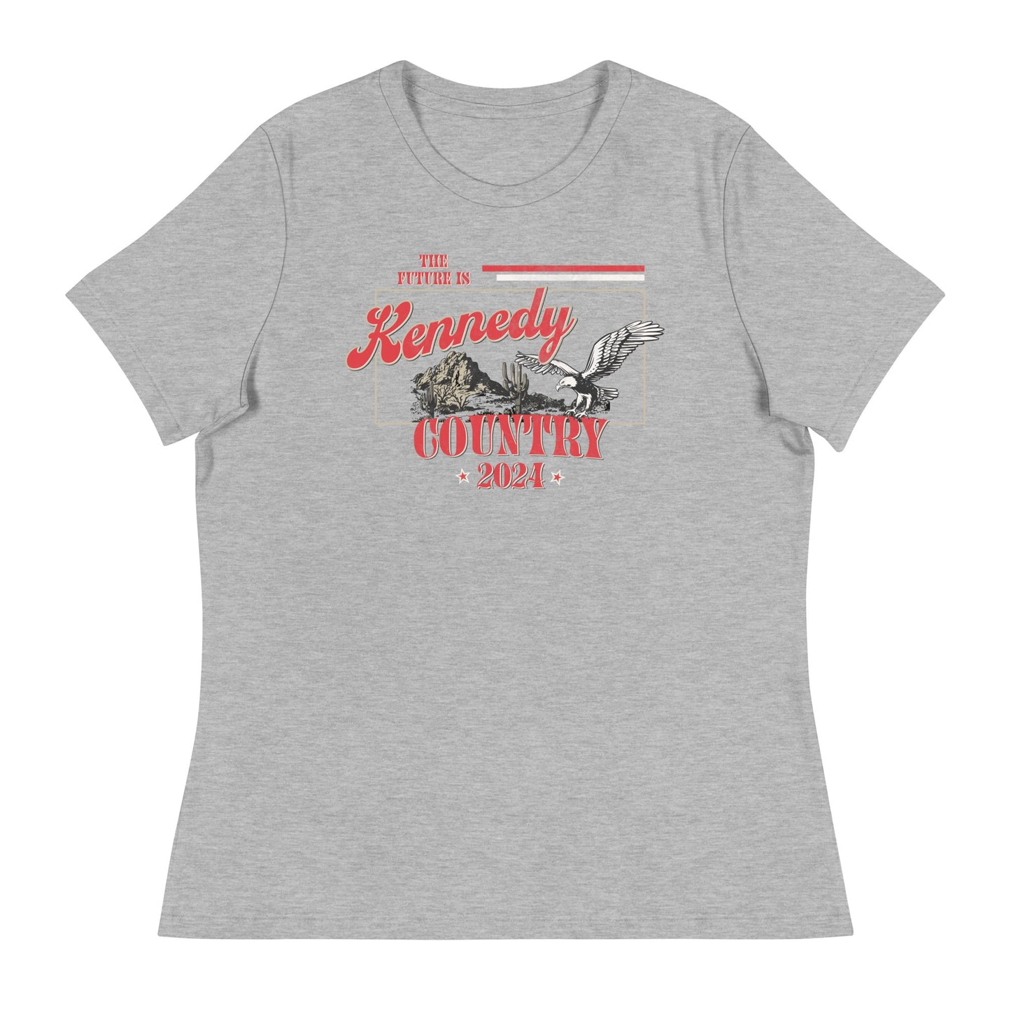 Kennedy Country Women's Relaxed Tee - TEAM KENNEDY. All rights reserved