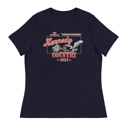 Kennedy Country Women's Relaxed Tee - TEAM KENNEDY. All rights reserved