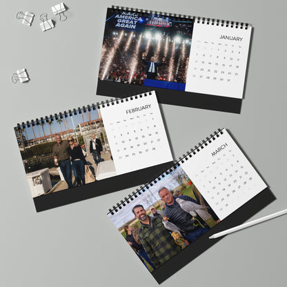 Kennedy Desktop Calendar (2025 grid) - Team Kennedy Official Merchandise