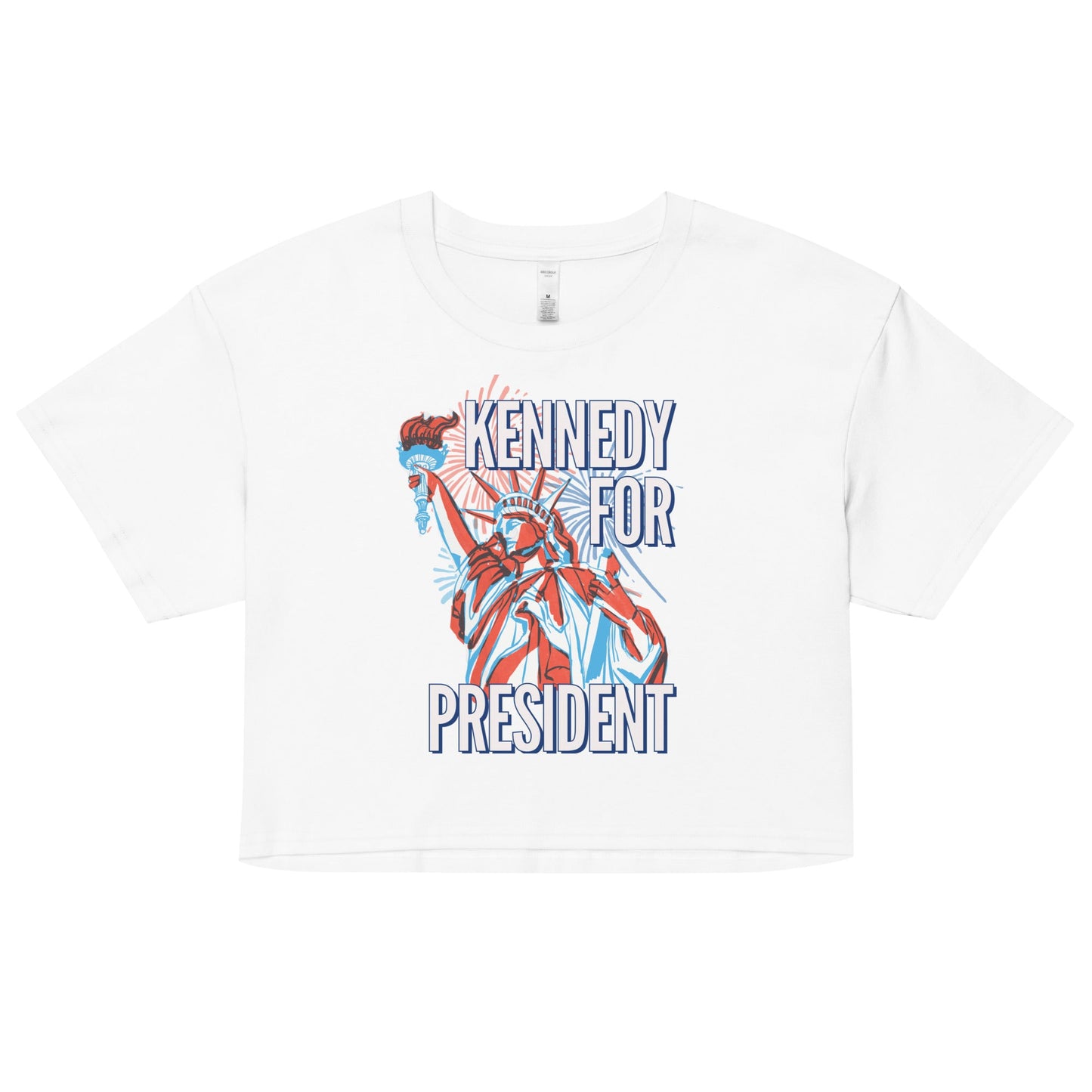 Kennedy for Liberty Women’s Crop Top - TEAM KENNEDY. All rights reserved