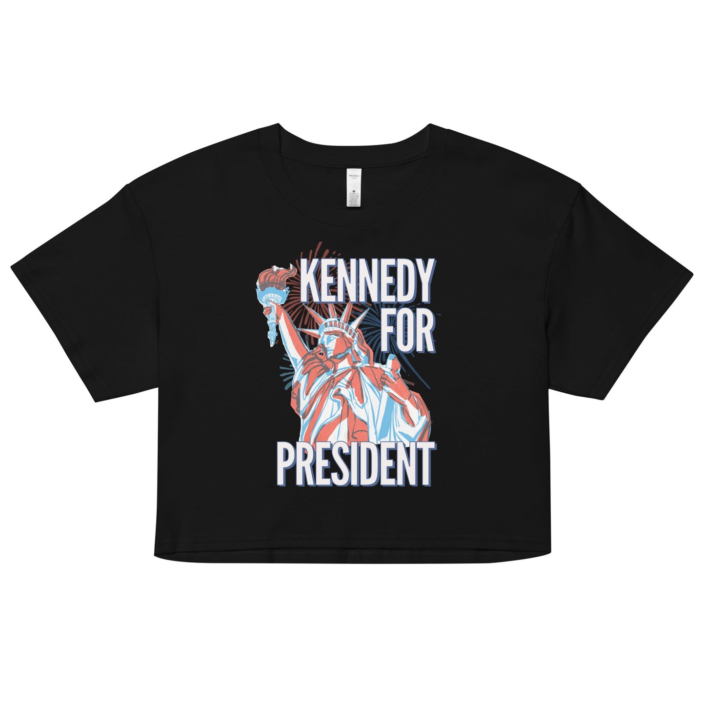 Kennedy for Liberty Women’s Crop Top - TEAM KENNEDY. All rights reserved