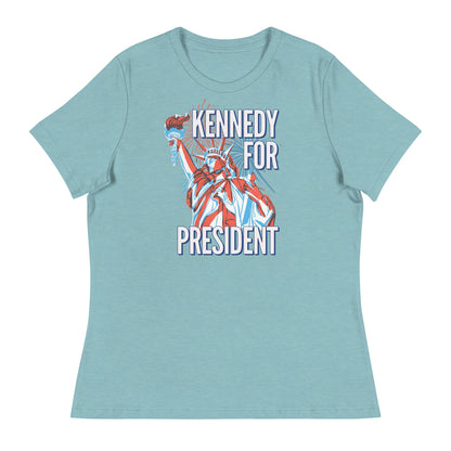 Kennedy for Liberty Women's Relaxed Tee - Team Kennedy Official Merchandise