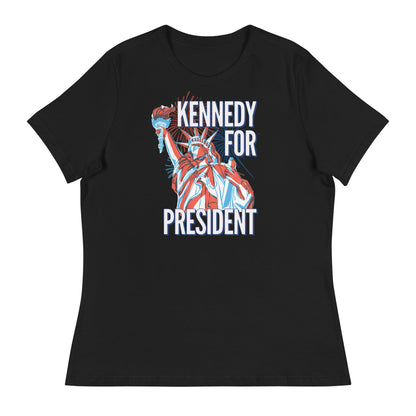 Kennedy for Liberty Women's Relaxed Tee - Team Kennedy Official Merchandise