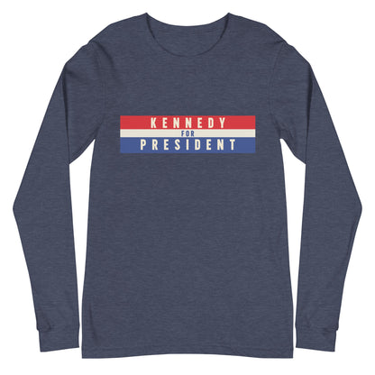 Kennedy for President 2024 Unisex Long Sleeve Tee - TEAM KENNEDY. All rights reserved