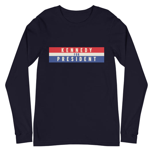 Kennedy for President 2024 Unisex Long Sleeve Tee - TEAM KENNEDY. All rights reserved