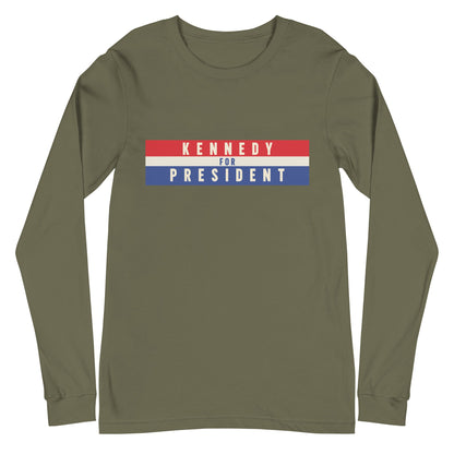 Kennedy for President 2024 Unisex Long Sleeve Tee - TEAM KENNEDY. All rights reserved