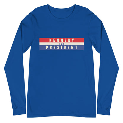 Kennedy for President 2024 Unisex Long Sleeve Tee - TEAM KENNEDY. All rights reserved