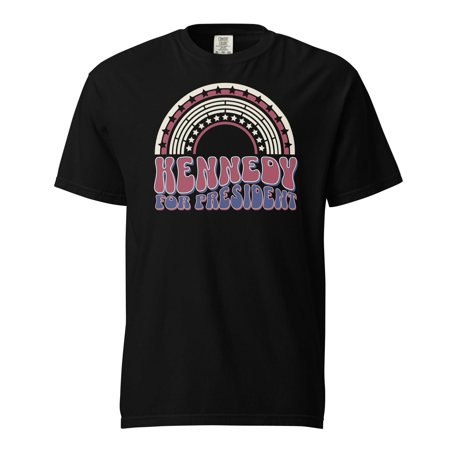 Kennedy for President 60s Unisex Heavyweight Tee - Team Kennedy Official Merchandise