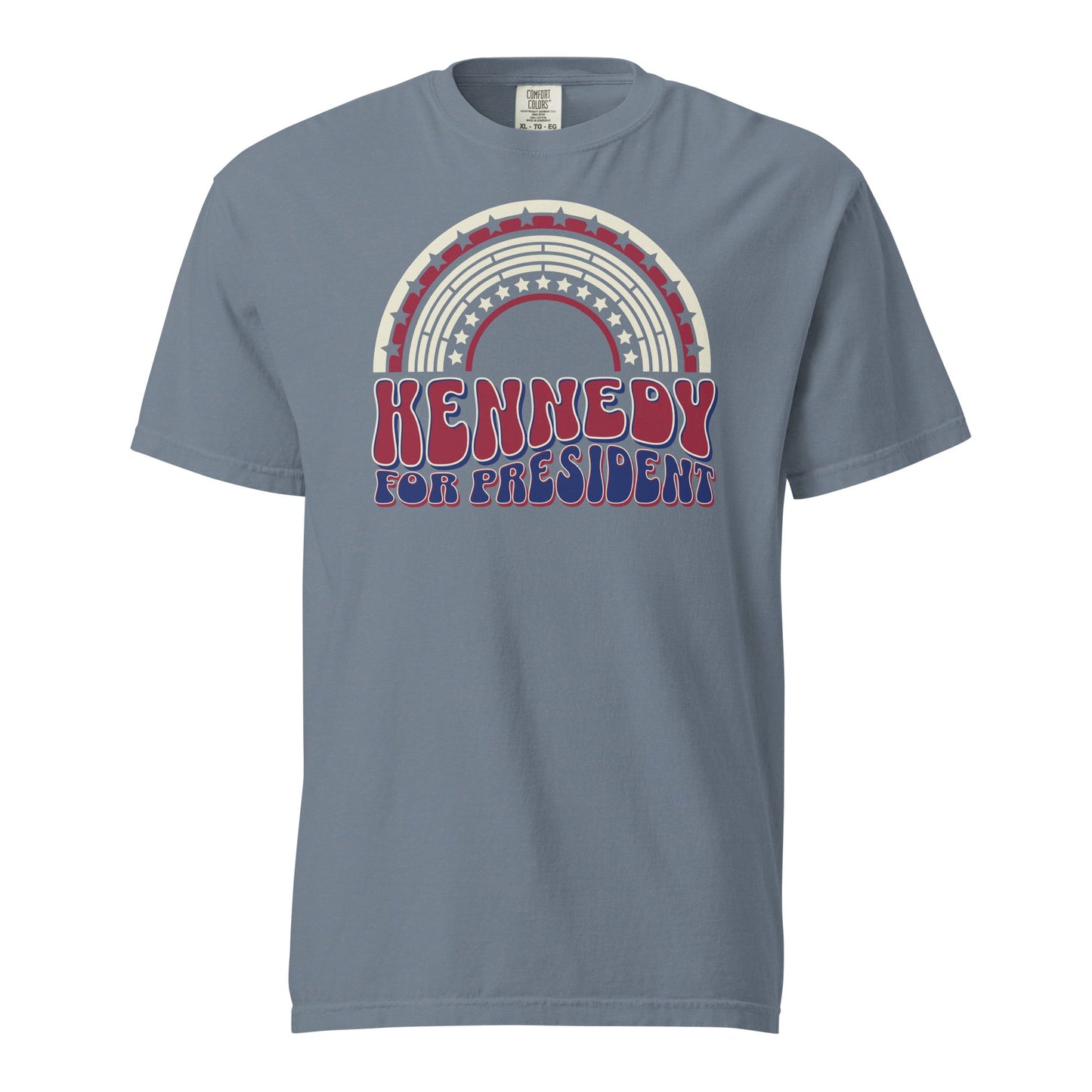 Kennedy for President 60s Unisex Heavyweight Tee - Team Kennedy Official Merchandise