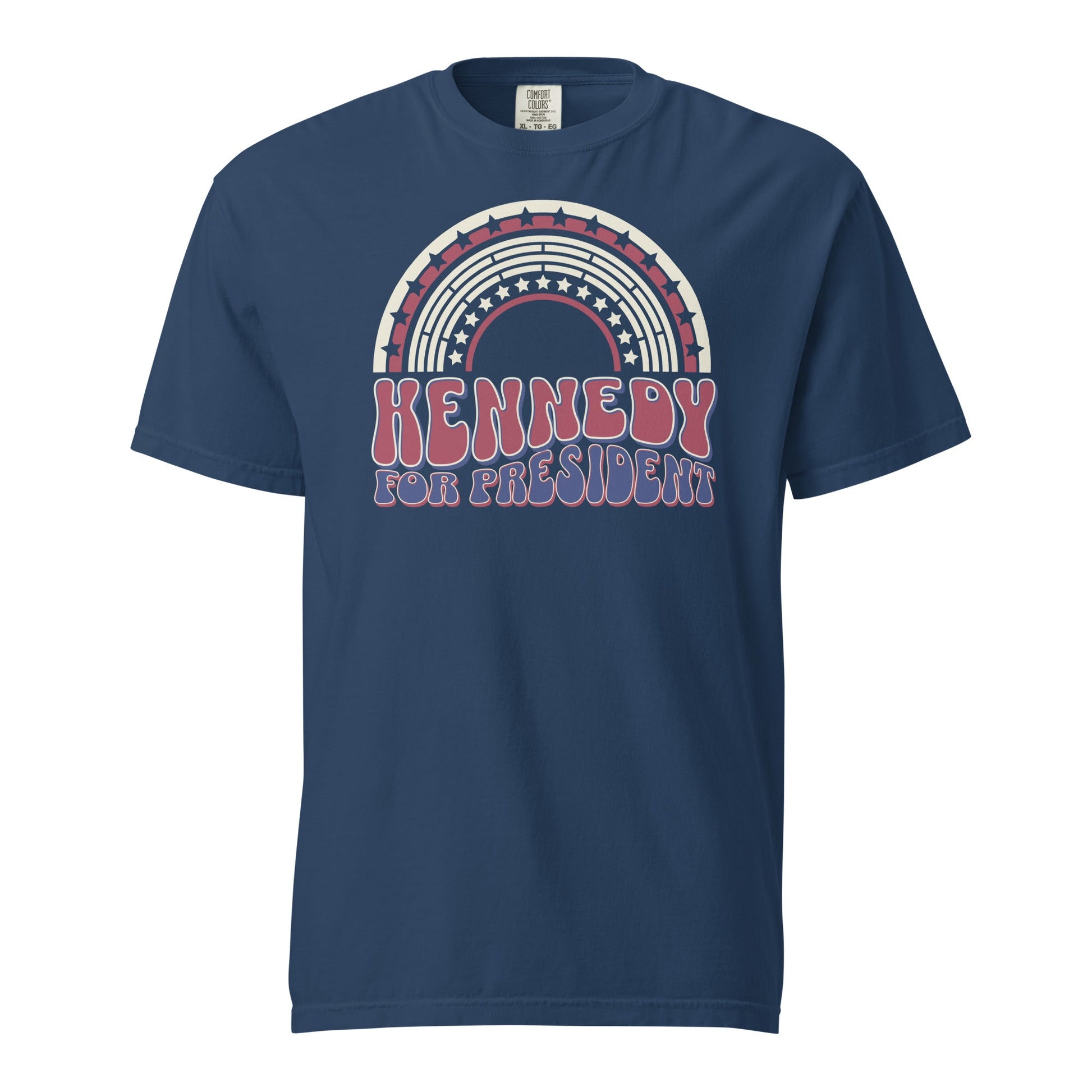 Kennedy for President 60s Unisex Heavyweight Tee - Team Kennedy Official Merchandise