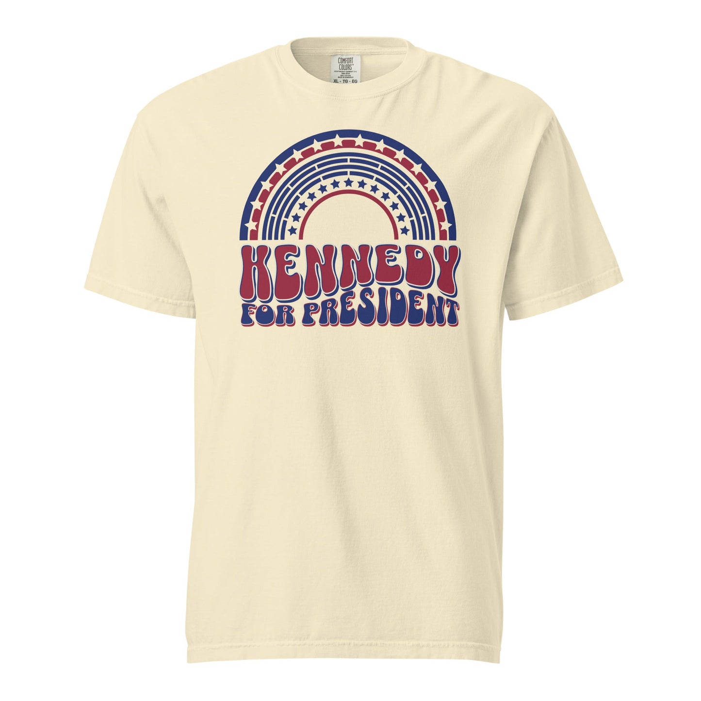 Kennedy for President 60s Unisex Heavyweight Tee - Team Kennedy Official Merchandise